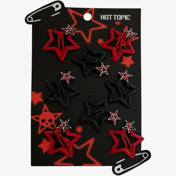 Star Hair Clip Set