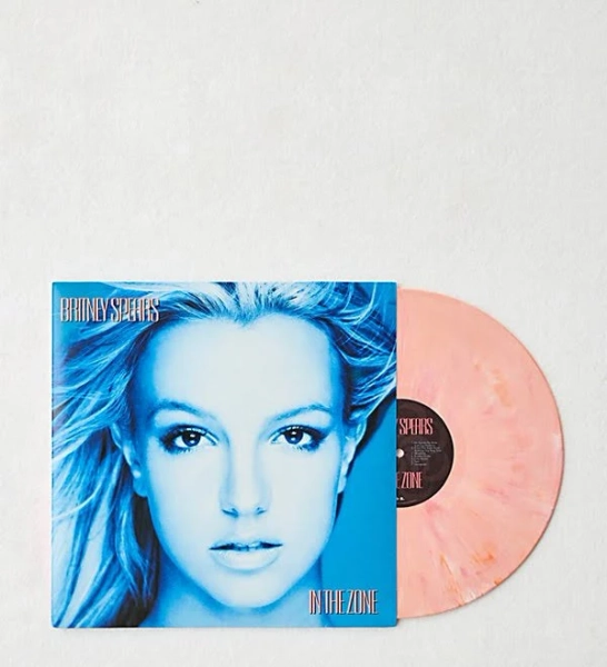 Britney Spears - in The Zone Uo Exclusive LP in Pink at Urban Outfitters