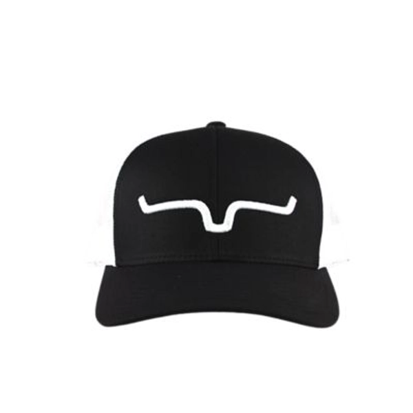 Kimes Ranch Unisex Adult Weekly Trucker Hat - Black/White,One Size