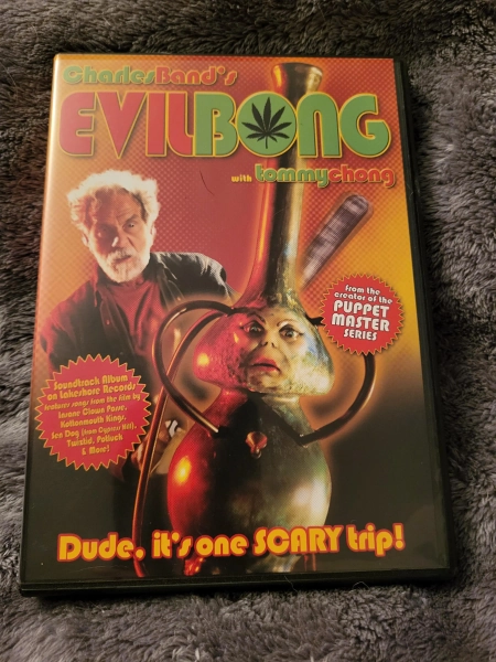 Charlie Band's Evil Bong DVD with Tommy Chong.