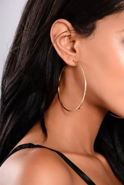 Fashion Nova Selah Hoop Earrings