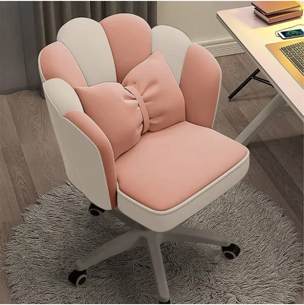 Cute Petal Height Adjustable Office Chair
