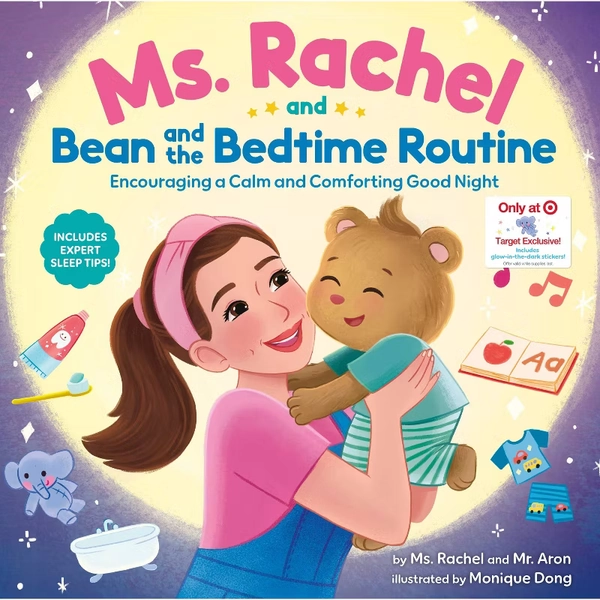 Ms. Rachel and Bean and the Bedtime Routine - Target Exclusive Edition - by Ms. Rachel (Hardcover)