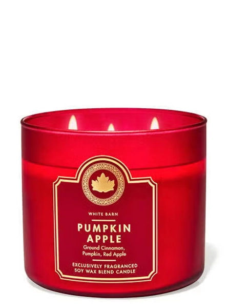 Pumpkin Apple 3-Wick Candle