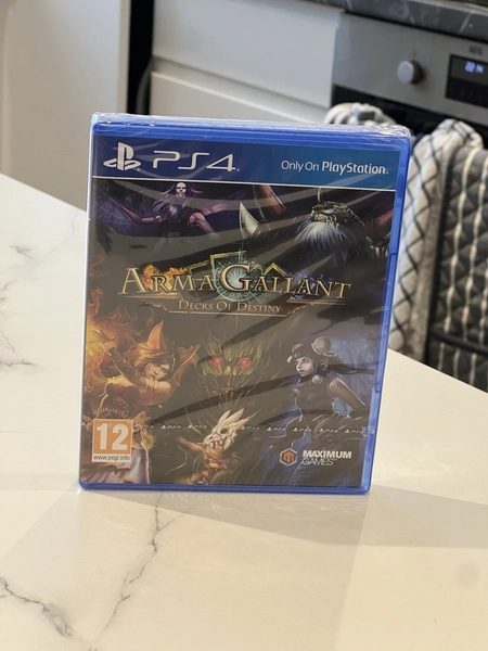 Playstation Ps4 - Arma Gallant Decks Of Destiny - New &amp; Sealed