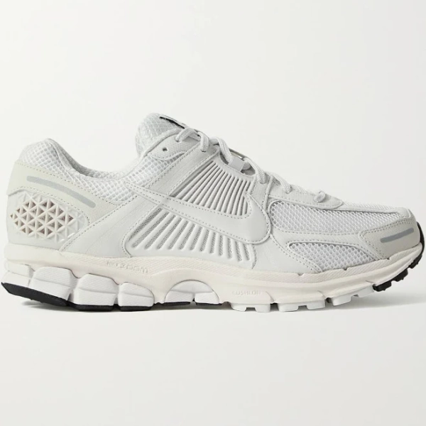 Nike Men's Sail Met Zoom Vomero 5 Low-top Leather and Mesh Trainers