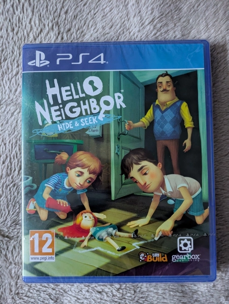 Hello Neighbor Hide &amp; Seek PS4 Game Brand New &amp; Sealed PEGI 12 Spanish Cover