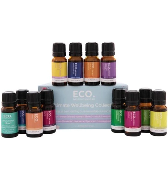 ECO Modern Essentials Ultimate Wellbeing Collection Essential Oil 10ml x 12 Pack