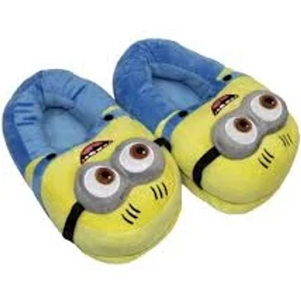 Official Minions Stuart 3D Plush Slippers