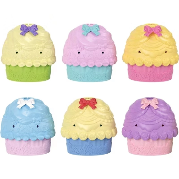 Disney Princess Cupcake Small Doll Reveal with 5 Surprises Including Doll & 2 Accessories