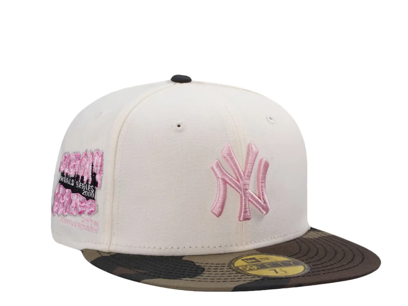 New Era New York Yankees World Series 2000 Chrome Two Tone Edition 59Fifty Fitted Cap | TOPPERZSTORE.DE