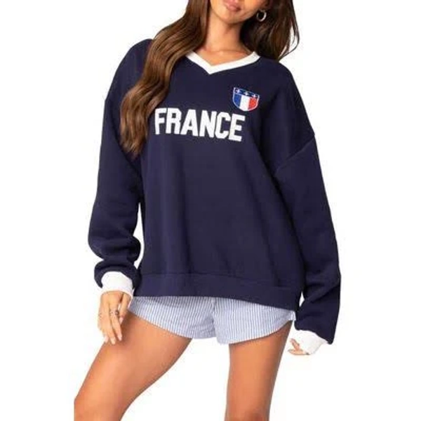 Edikted Women's Italy Oversized Sweatshirt