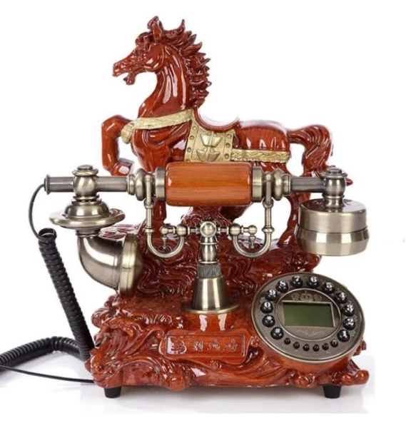 Modern Stylish Push Dial Telephone