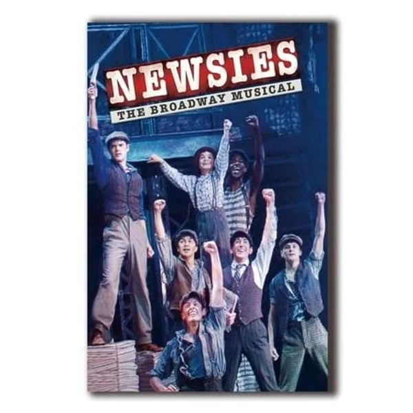 Newsies Broadway Musical Poster