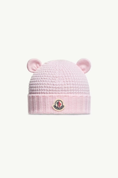 Wool Beanie with Teddy Bear Ears