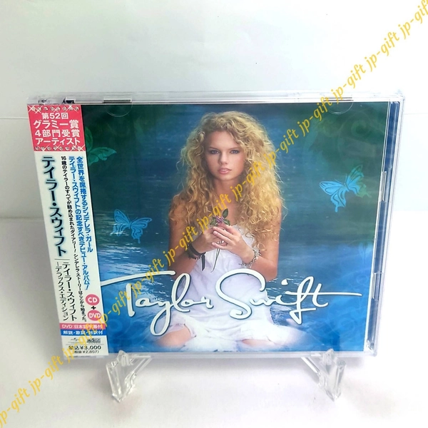 TAYLOR SWIFT DELUXE EDITION JAPAN CD+DVD Ltd/Ed. UICO-1186 Debut Album