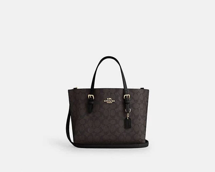 Coach Mollie Tote Bag 25 In Signature Canvas Women's