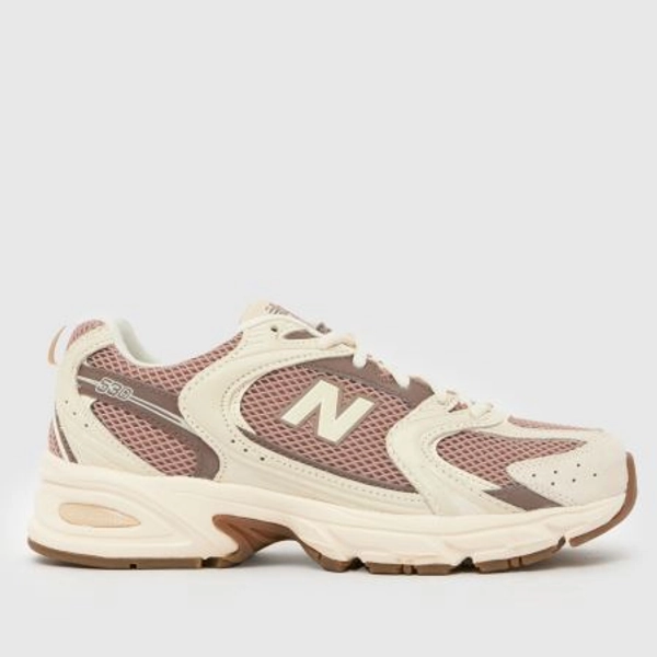 New Balance 530 in Beige & Brown