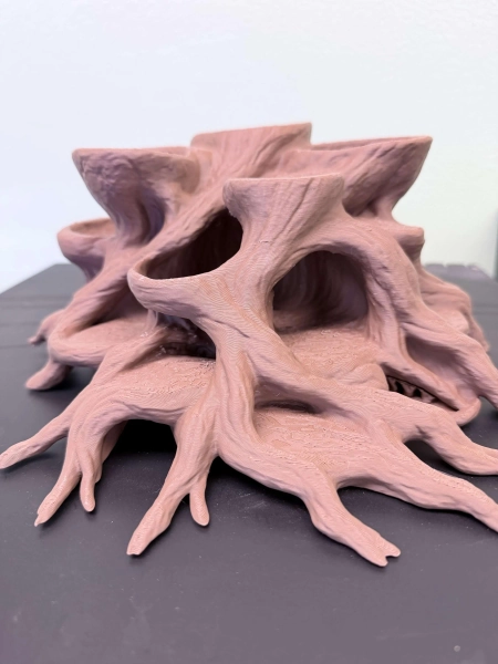 Tree Root with Cave Reptile Planter 
