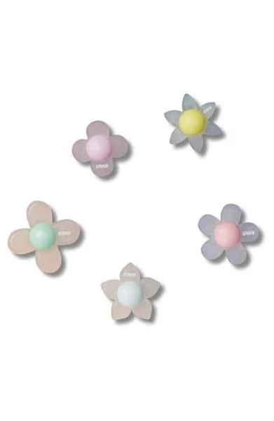 Crocs Iridescent Flowers Jibbitz 5-Pack