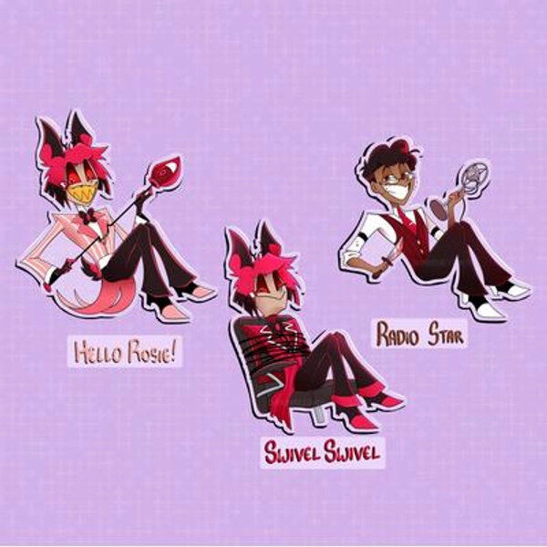PRE-ORDER Alastor Season 2 Pin Set