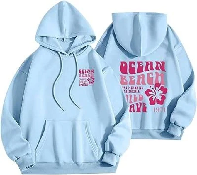 Y2k Oversize Palm Puff Hoodie
