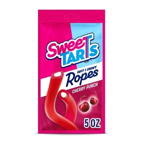 SweeTARTS Ropes Cherry Punch Peg Candy - 5oz