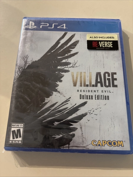 PS4 RESIDENT EVIL VILLAGE DELUXE EDITION GAME (NEW &amp; SEALED)