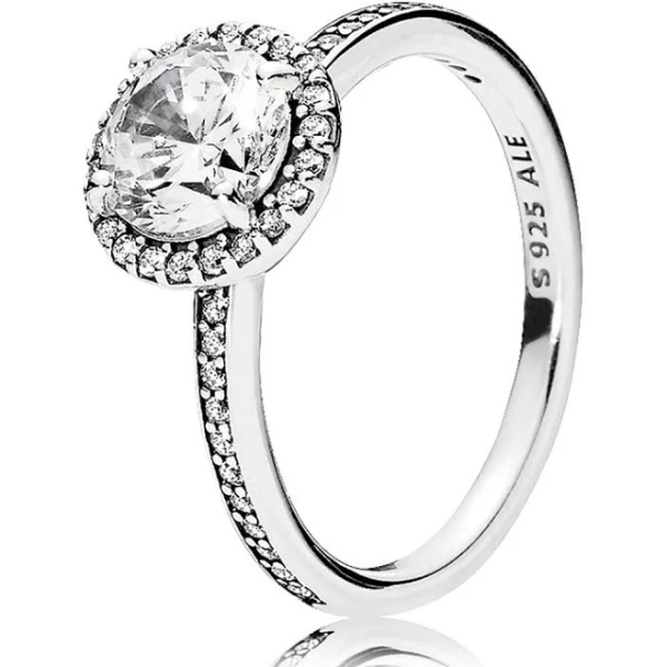 Pandora Round Sparkle Ring