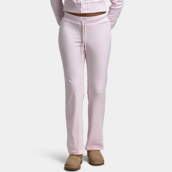 Juicy Couture Women's OG Big Bling Velour Track Pants