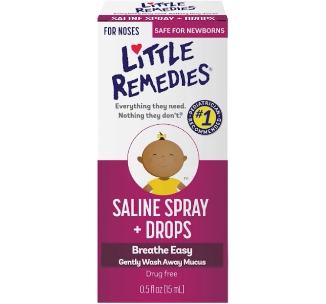 Little Remedies Saline Spray Drops