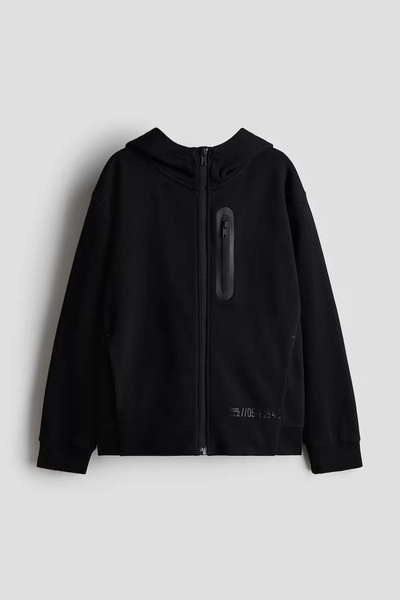 Hooded Jacket - Black