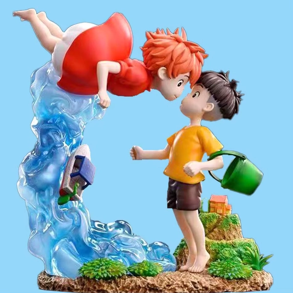 Golden Fish Himeji Gk Miyazaki Animation Series Anime Handmade Gift Statue Decoration On The Cliff Of Boniu Sosuke Toys Gifts - AliExpress 26