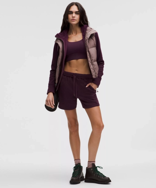 Scuba High-Rise Short 5" - Black Plum - L