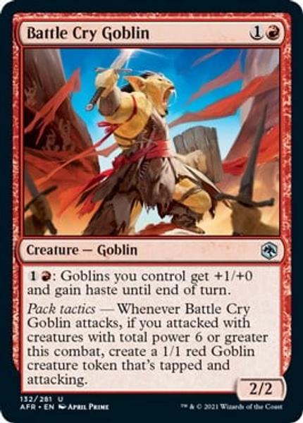 Battle Cry Goblin