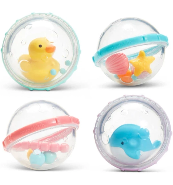 Munchkin Float and Play Bubbles Baby and Toddler Bath Toy