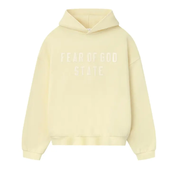 Buy Fear of God Essentials 90s Hoodie 'Garden Yellow' - 192SP256218F | GOAT
