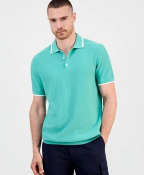 Men's Tipped Polo Shirt, Macy's Exclusive