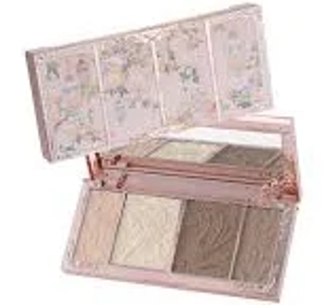Flower Knows Butterfly Cloud Collar Embossed Highlight & Contour Palette