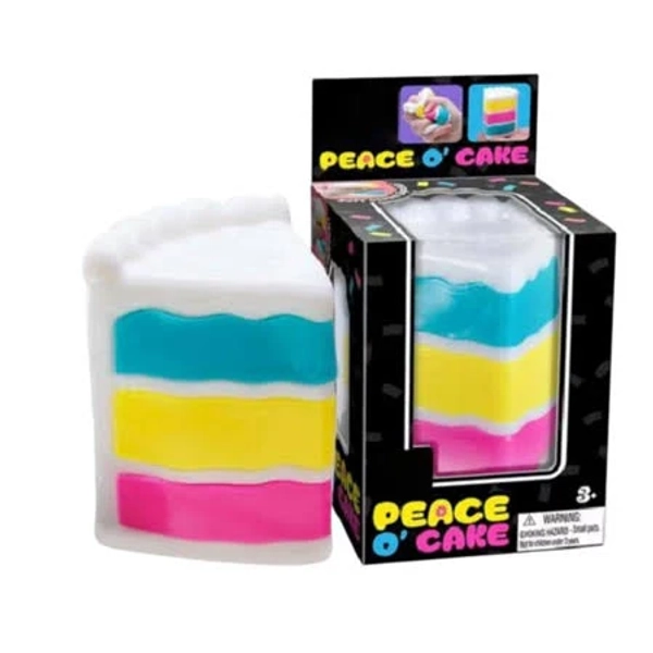NeeDoh Piece of Cake Ultra Squishy Relaxing Sensory Fidget Stress Toy