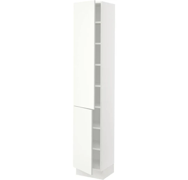 IKEA SEKTION high cabinet with shelves/2 doors
