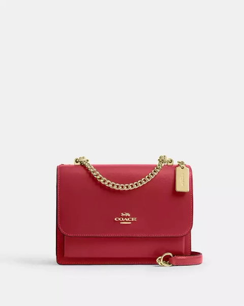 Gold/True Red Klare Crossbody Bag