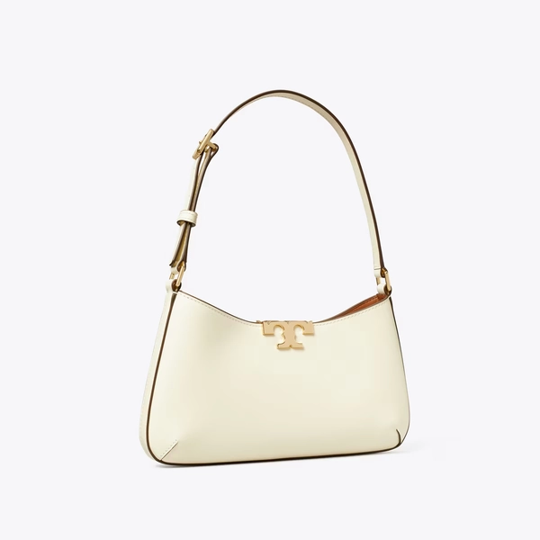 Eleanor Slim Shoulder Bag in white, size OS
