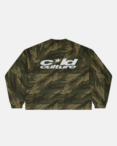 CAMO THERMAL LONGSLEEVE TEE GREEN