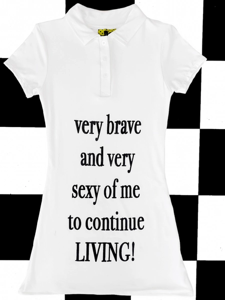 SWEET LORD O'MIGHTY! BRAVE AND SEXY POLO DRESS