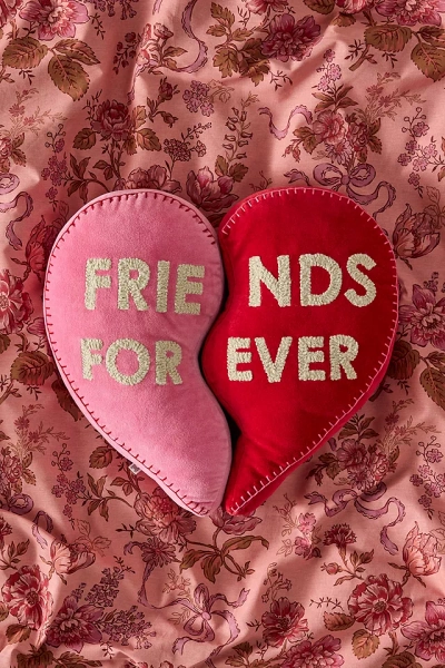 Best Friends Forever Heart Cushion