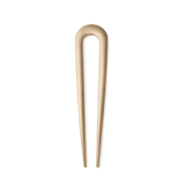 The Hair Edit Sleek Chignon French Hair Pin - Gold