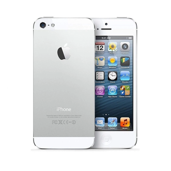 Apple iPhone 5 - 16GB Silver Unlocked with Spots on LCD