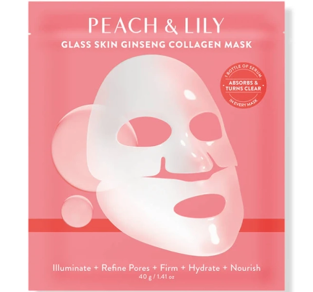 Peach & Lily Glass Skin Ginseng Collagen Mask