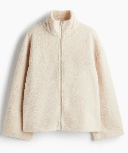 ♥️ H&M Half-Zip Teddy Fleece Jacket